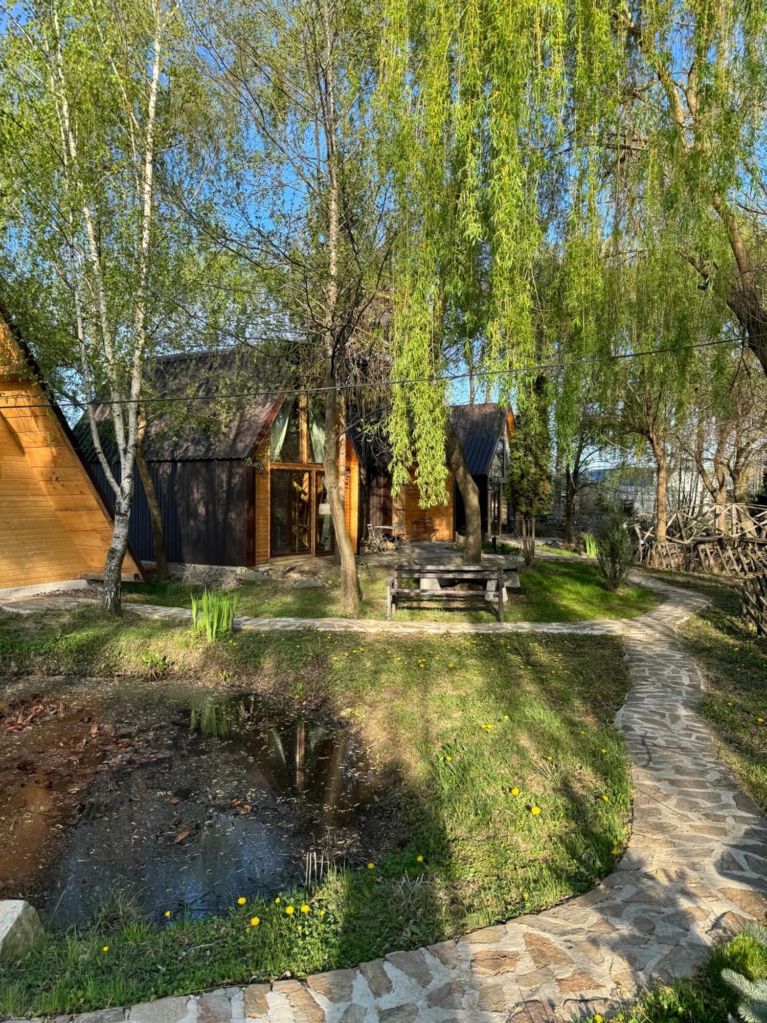 Conacul Lui Patrick Hotel Poenari Bagian luar foto